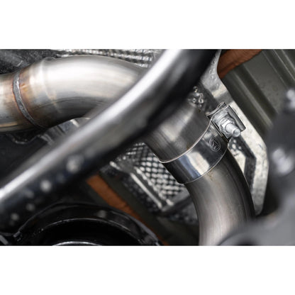 MBRP 2.5in Single Rear Exit High Clearance Cat-Back | Jeep Wrangler JL (18-20) (S5533304)