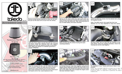 aFe Takeda Stage-2 PDS AIS Cold Air Intake | Nissan Cube L4-1.8L (09-12) (TR-3006P)
