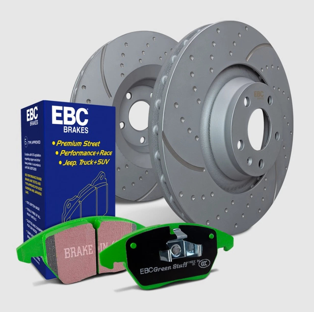 EBC S10 Brake Pad and Rotor Kit