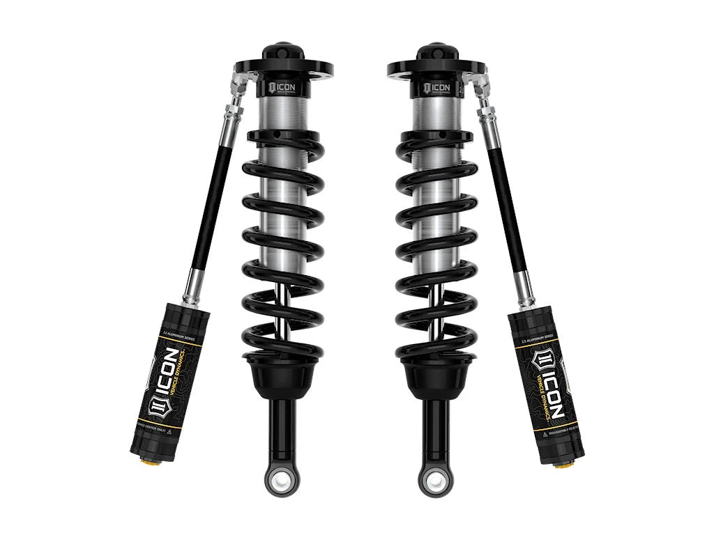 ICON 61802CP 3.0 Series Front Remote Reservoir Shocks CDCV for 05-26 Super Duty