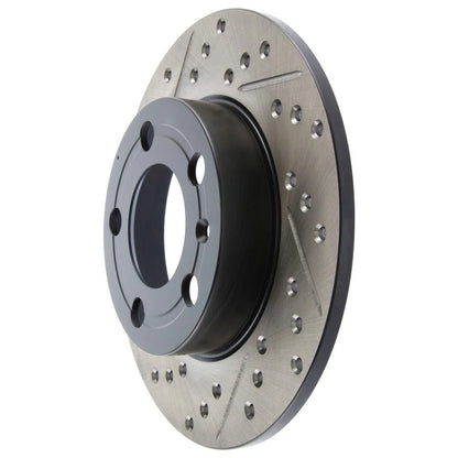 StopTech 127.33057R Rear Right Drilled Brake Rotor for 2000-06 TT / 98-15 Jetta