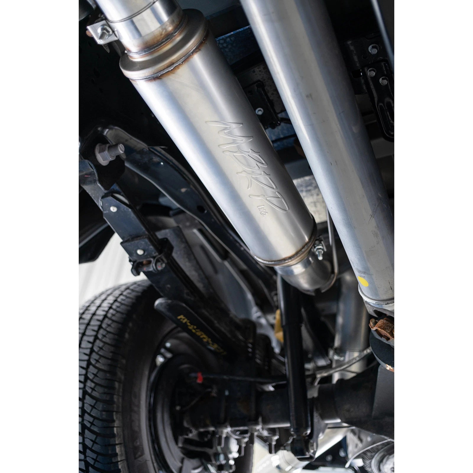 MBRP 4in Resonator-Back Catback Exhaust | Ford F-250/350 17+ (S5247AL)