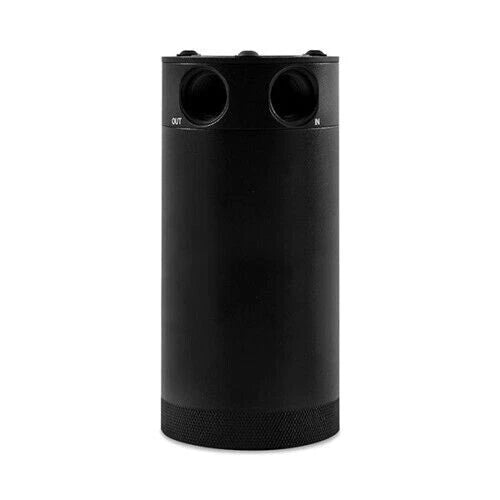 Mishimoto XL Baffled Oil Catch Can, 2-Port