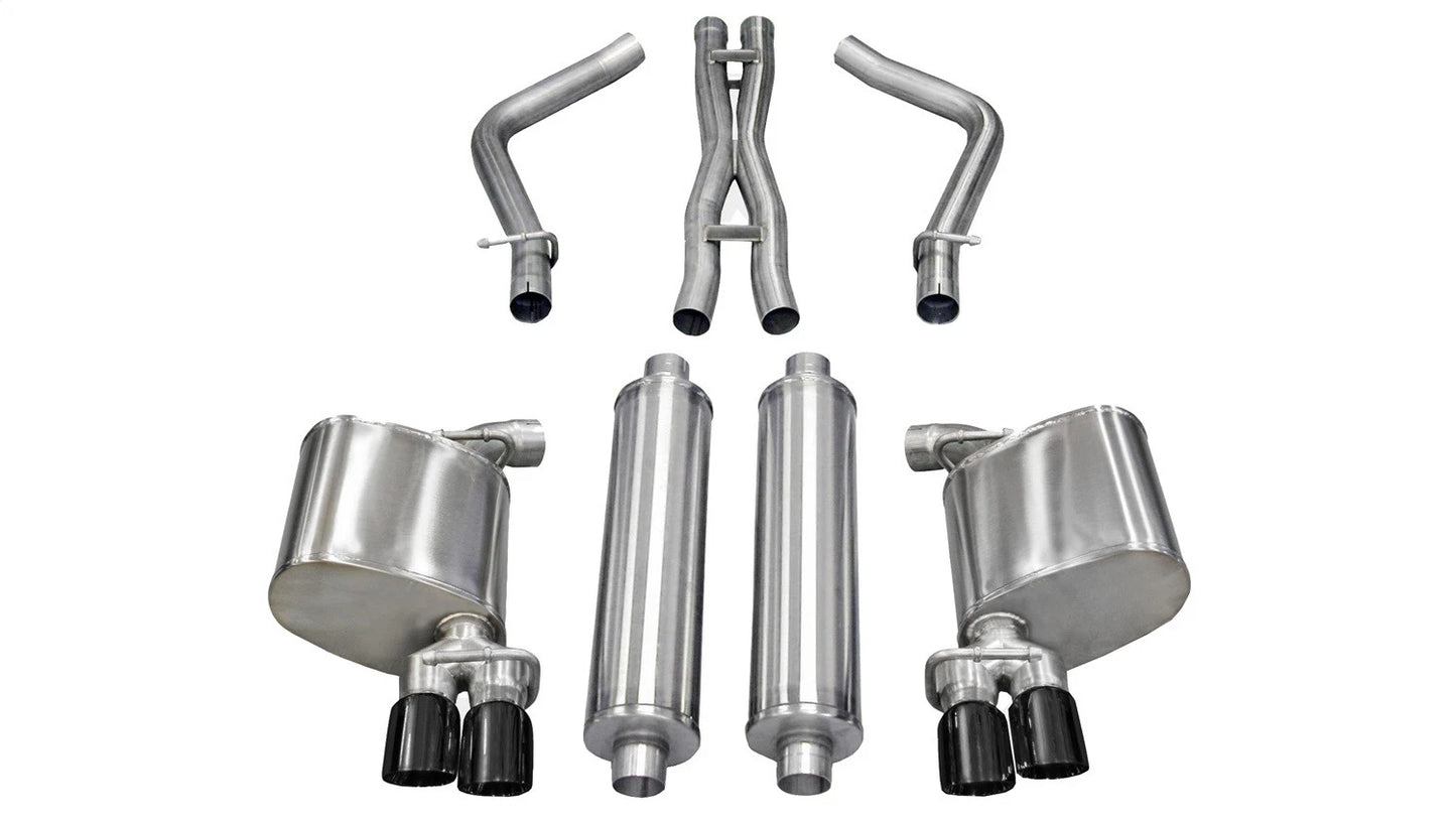 CORSA Xtreme SS Cat-Back | Dodge Charger R/T 5.7L V8 (11-14) (14522BLK)