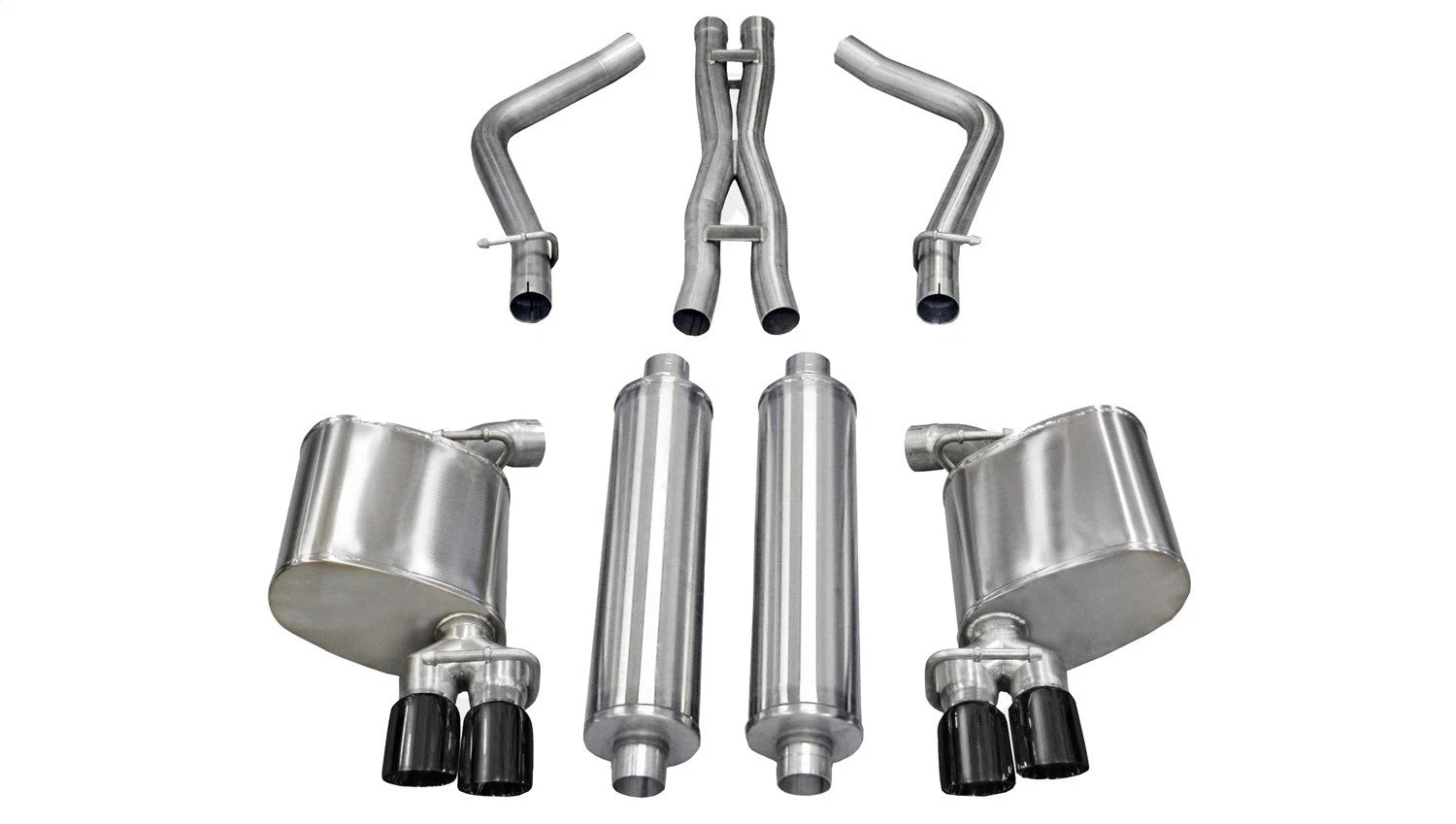 CORSA Xtreme SS Cat-Back | Dodge Charger R/T 5.7L V8 (11-14) (14522BLK)