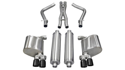 CORSA Xtreme SS Cat-Back | Dodge Charger R/T 5.7L V8 (11-14) (14522BLK)
