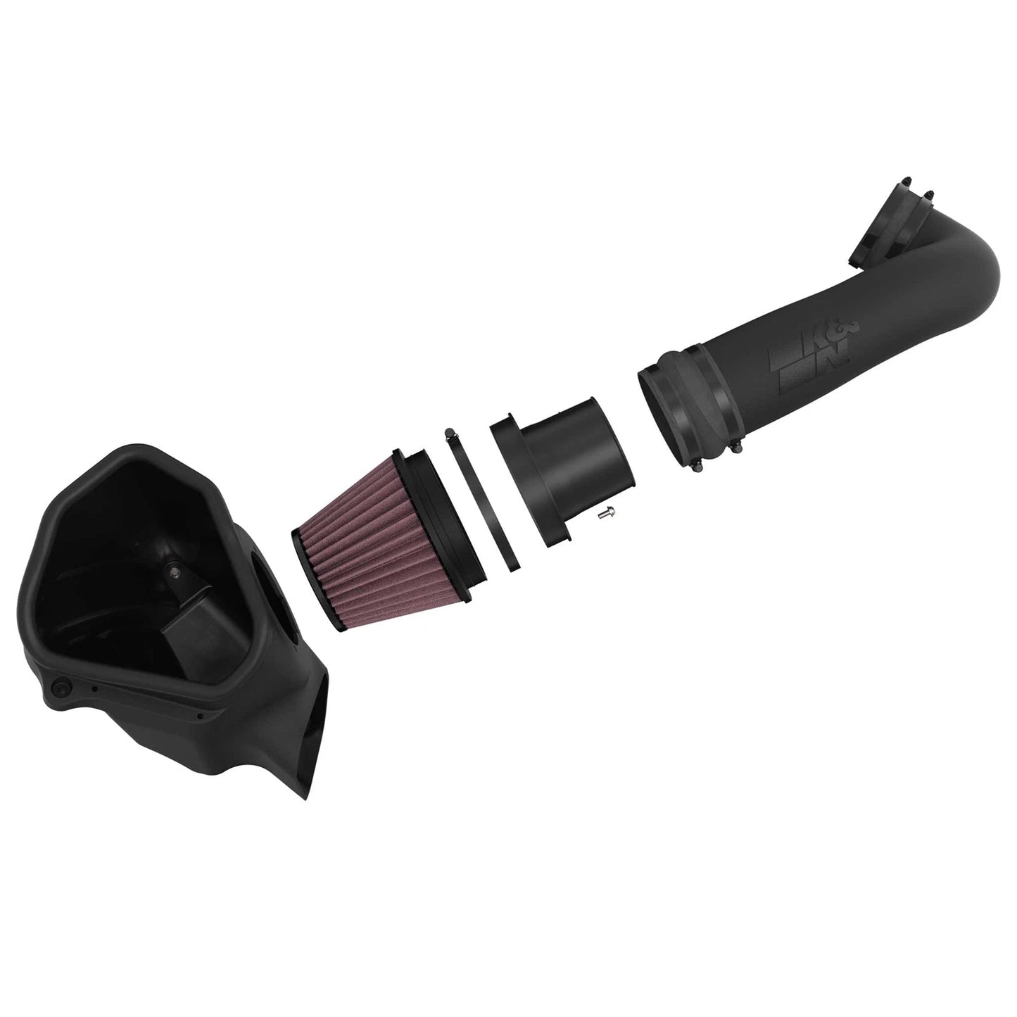 K&N 63-3121 Performance High Flow Cold Air Intake for 22-25 Cadillac CT5 6.2L V8