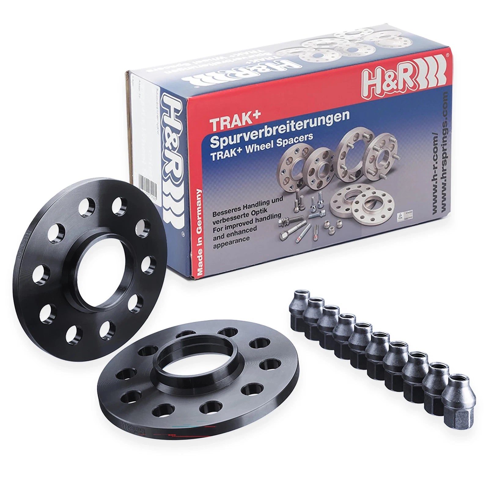 H&R 2665707MZ5SW DRS-MZ Black 13 mm Wheel Spacers Kit for 2020-24 Ford Explorer