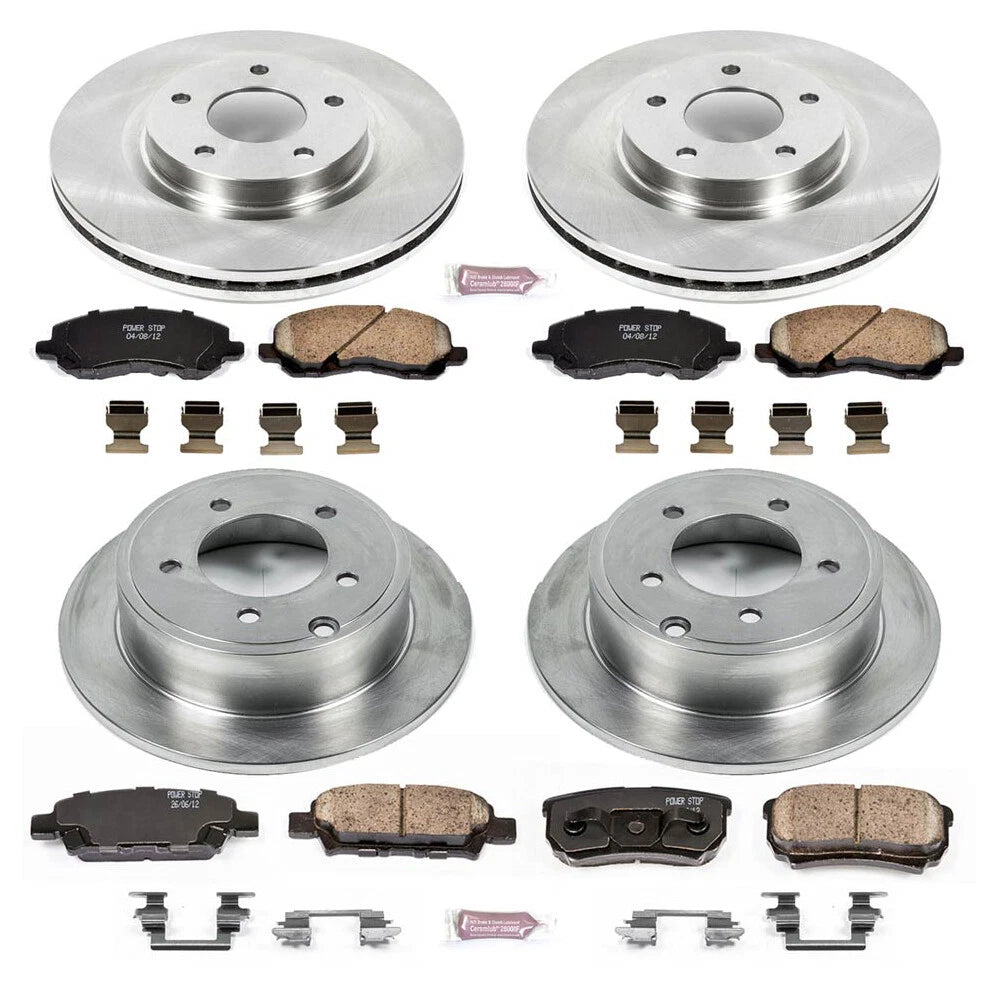 Power Stop Front & Rear Autospecialty Brake Kit | Multiple Fitments (KOE2840)