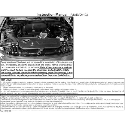 Injen Evolution Intake | BMW 3-Series (12-16) / 4-Series (14-16) / 2-Series (14-16) / BMW i3s (17-22) (EVO1103)