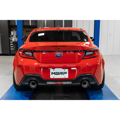 MBRP 2.5" Dual Exit Axle-Back Exhaust System | 2022-2024 Subaru BRZ/Toyota GR86 (S48053CF/BE)