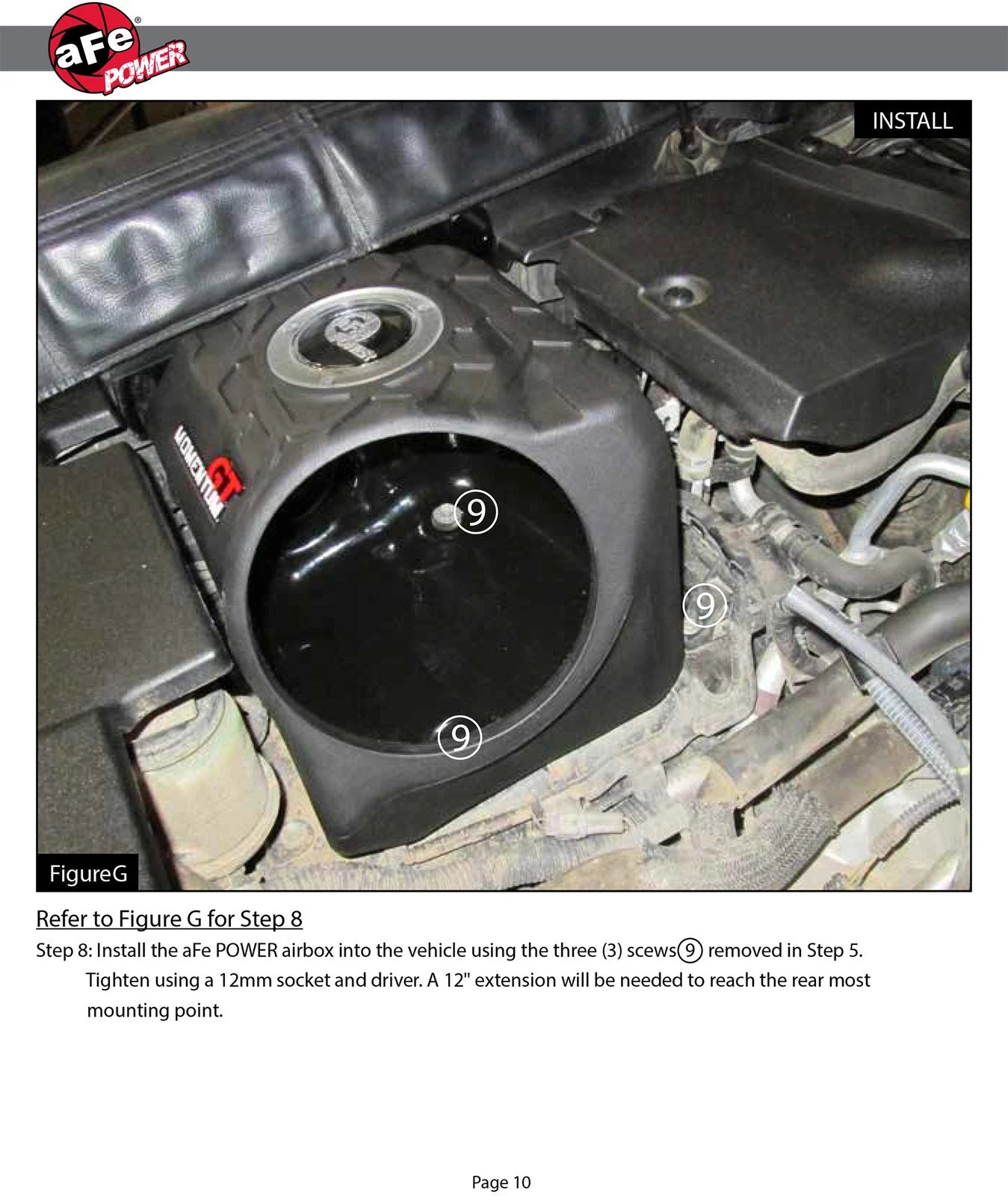 aFe Momentum GT Pro 5R Cold Air Intake 5" Flange | Lexus GX 460 V8-4.6L (50-70022R)