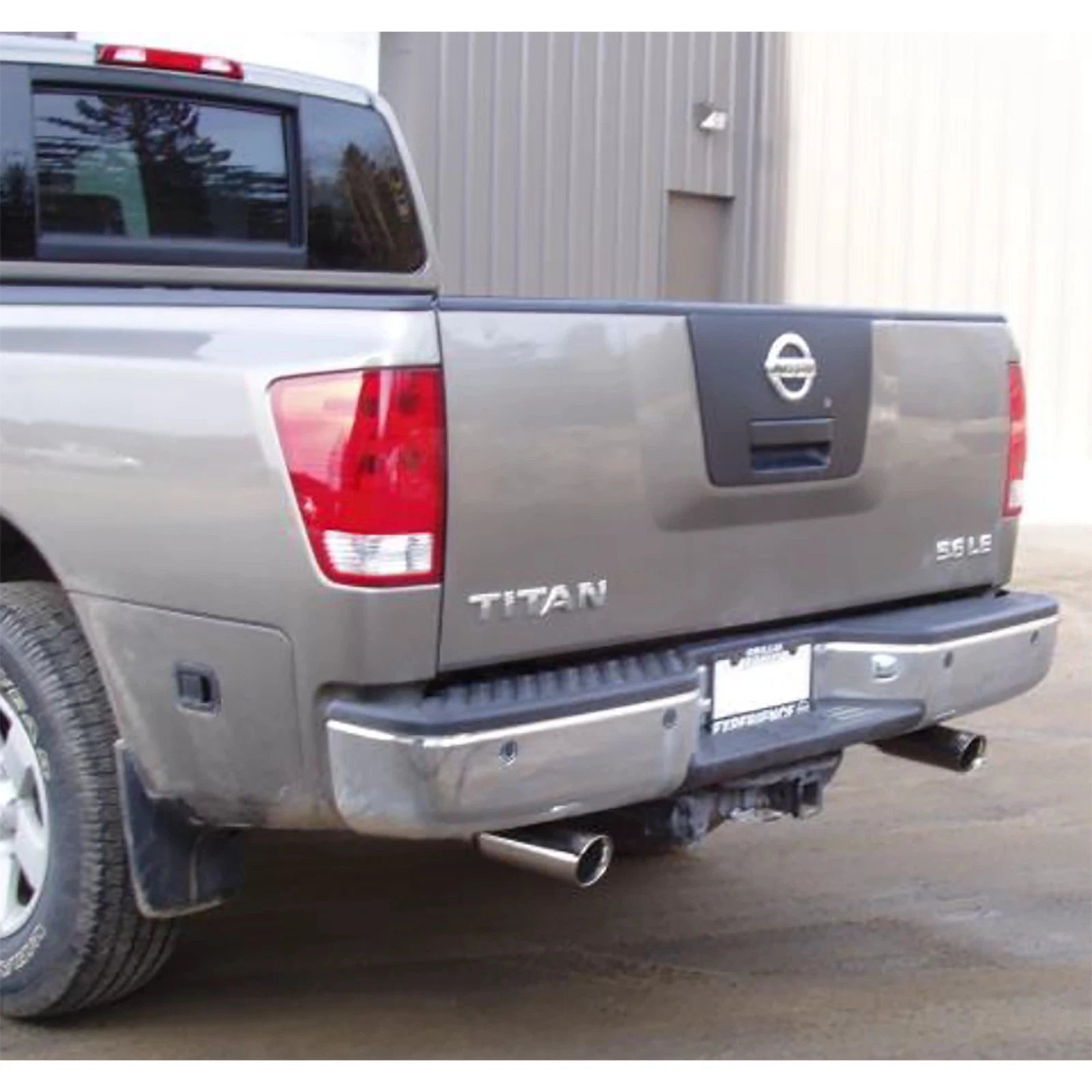 MBRP 2.5in. Cat-Back Dual Split Rear Exit Exhaust | Nissan Titan 5.6L EC/CC (04-09) (S5402409)