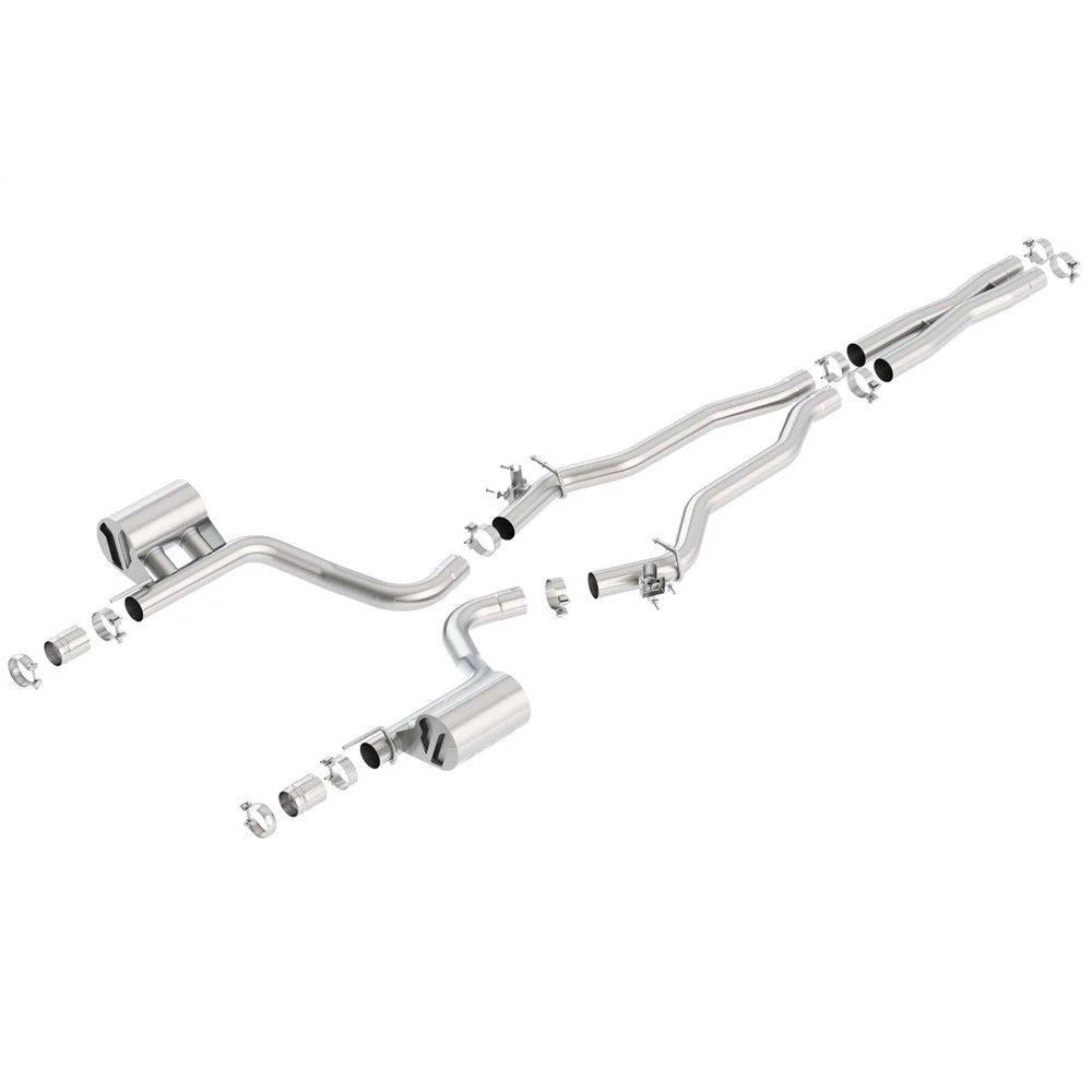 Borla Cat-Back Exhaust System - ATAK | 2015-2020 Dodge Challenger 6.2L (140648)