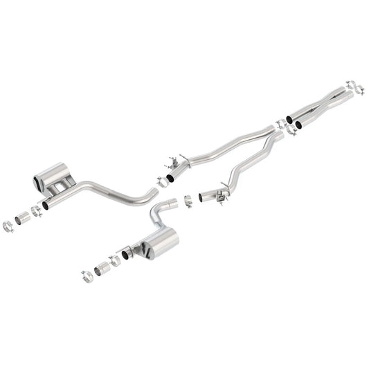 Borla Cat-Back Exhaust System - ATAK | 2015-2020 Dodge Challenger 6.2L (140648)
