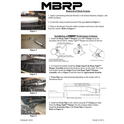 MBRP 4in Cat Back Single Side T409 | Ford F-250/350/450 11-16 (S5246409)