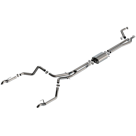 Borla 3.5in S-Type Cat Back | Chevrolet Silverado 1500 (6.2L V8) (141005)