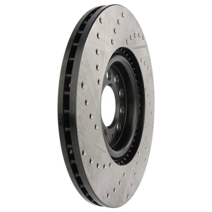StopTech 127.33062L Front Left Drilled Brake Rotor for 00-03 S3 / 99-07 Audi TT