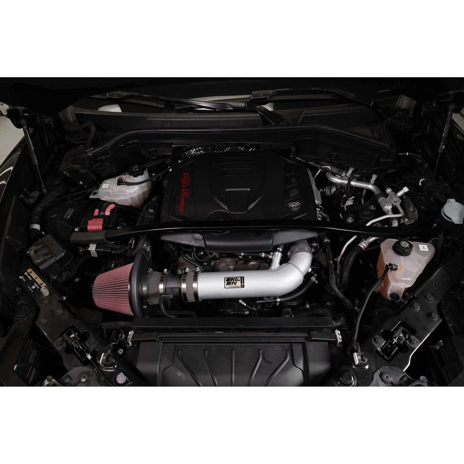 K&N 17-22 Alfa Romeo Giulia / Stelvio Performance Air Intake System | Alfa Romeo Giulia / Stelvio (17-22) (69-9900TS)