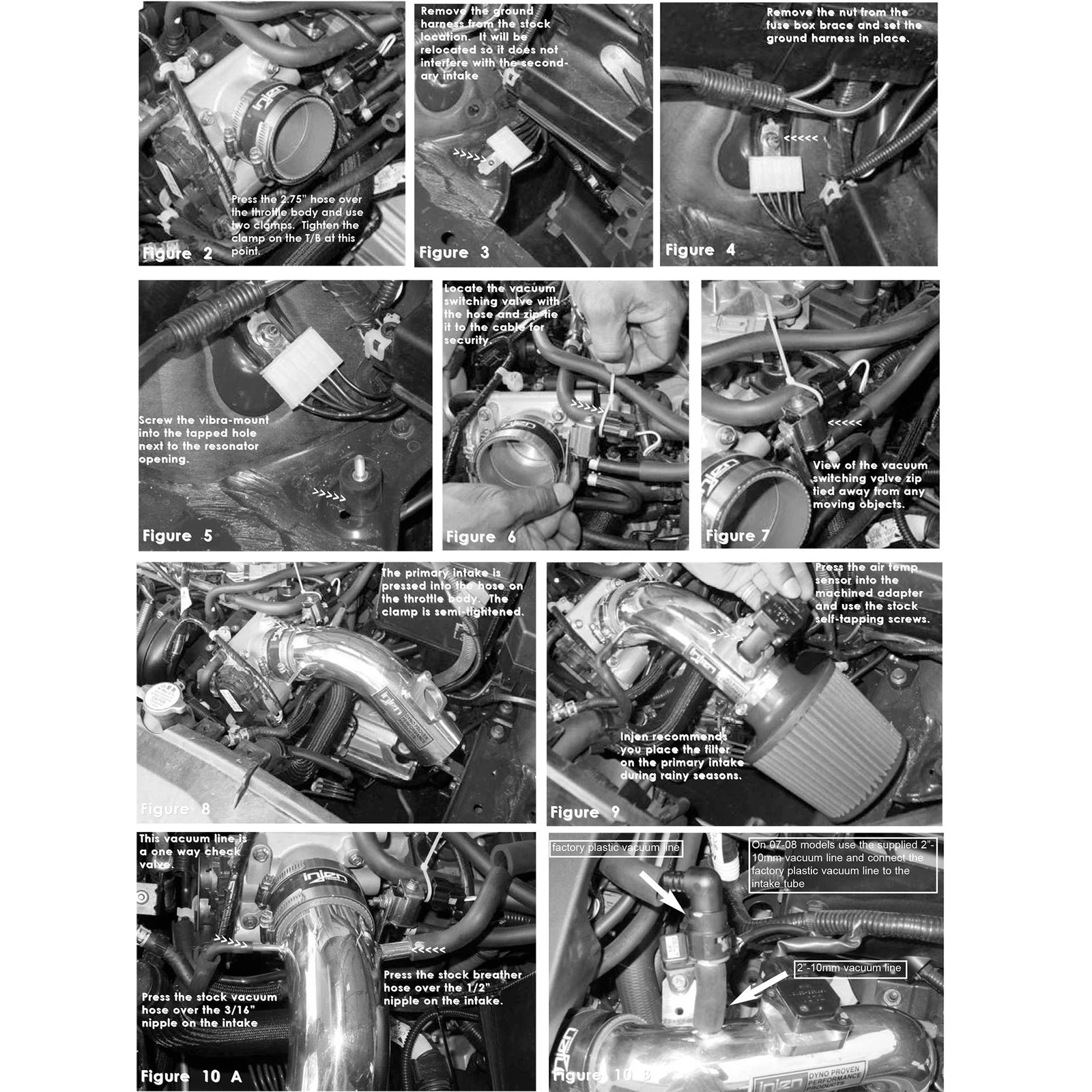 Injen Cold Air Intake System | 2003 - 2008 Mazda 6 (RD6068)
