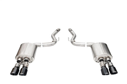 CORSA Sport Valved / 3.0 in Axle-Back 4.0 in Slash Tips | 2024 Mustang GT Coupe (21261)