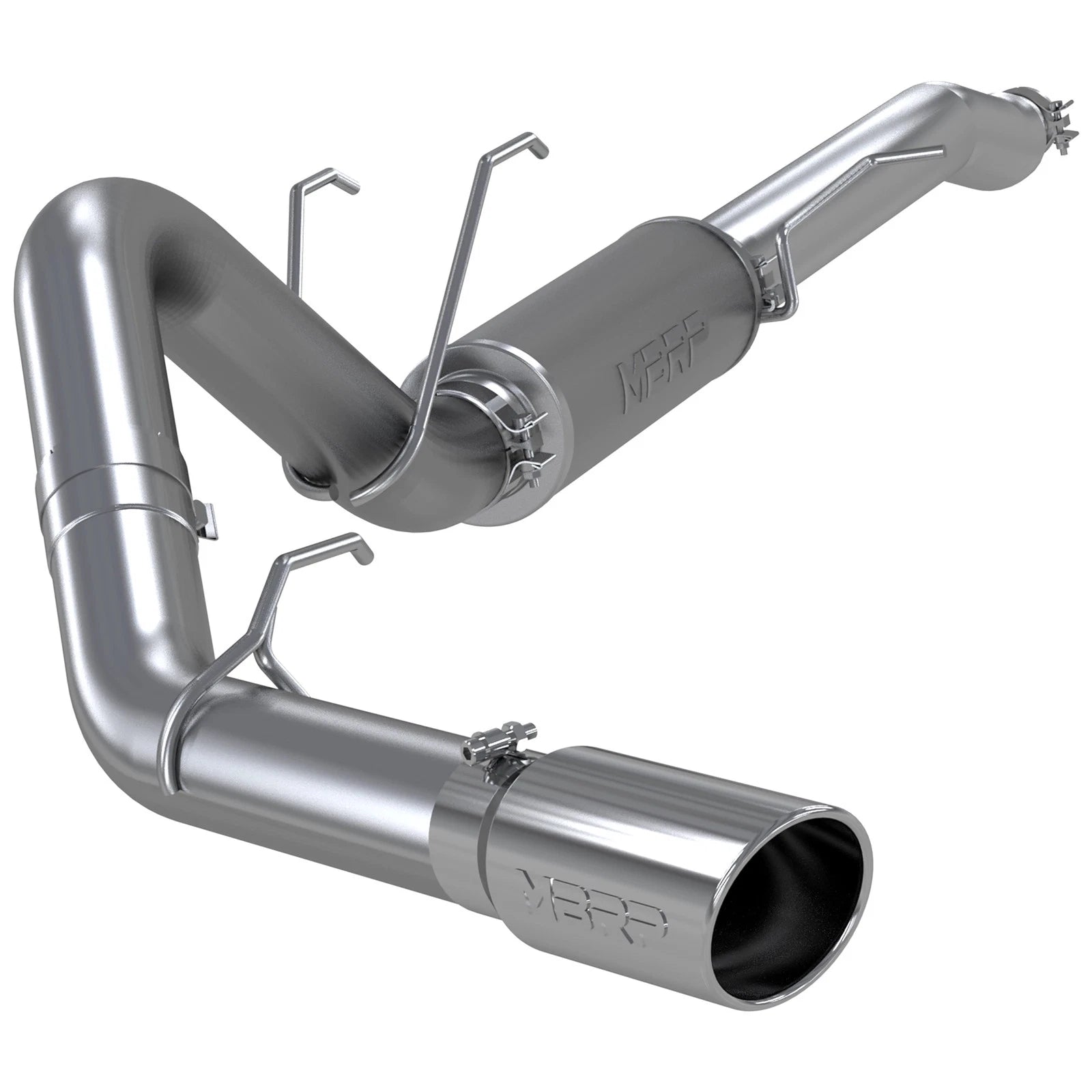 MBRP 4in Resonator-Back Catback Exhaust | Ford F-250/350 17+ (S5247AL)