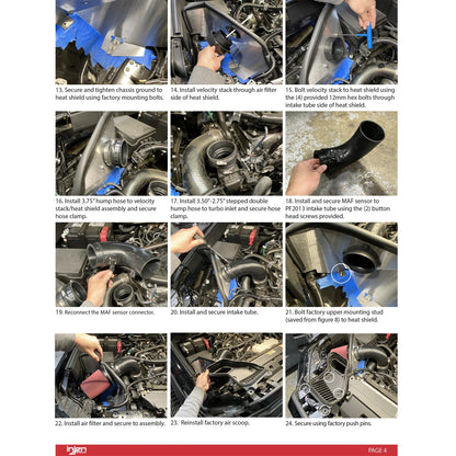 Injen Power-Flow Air Intake System | Toyota Tacoma (24-25) 2.4L Turbo (PF2013RG)