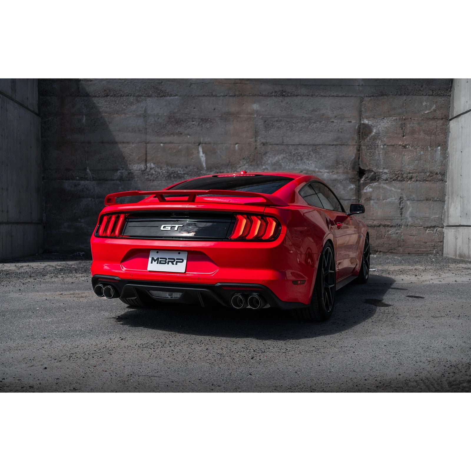 MBRP 4" Pro-Series Cat-Back Exhaust System | 2018-2023 Ford Mustang GT (S72093CF)
