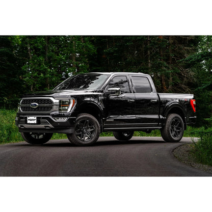 MBRP 3in Resonator-Back Single Side Exit Exhaust | Ford F-150 Powerboost Hybrid (21+) (S5221AL)
