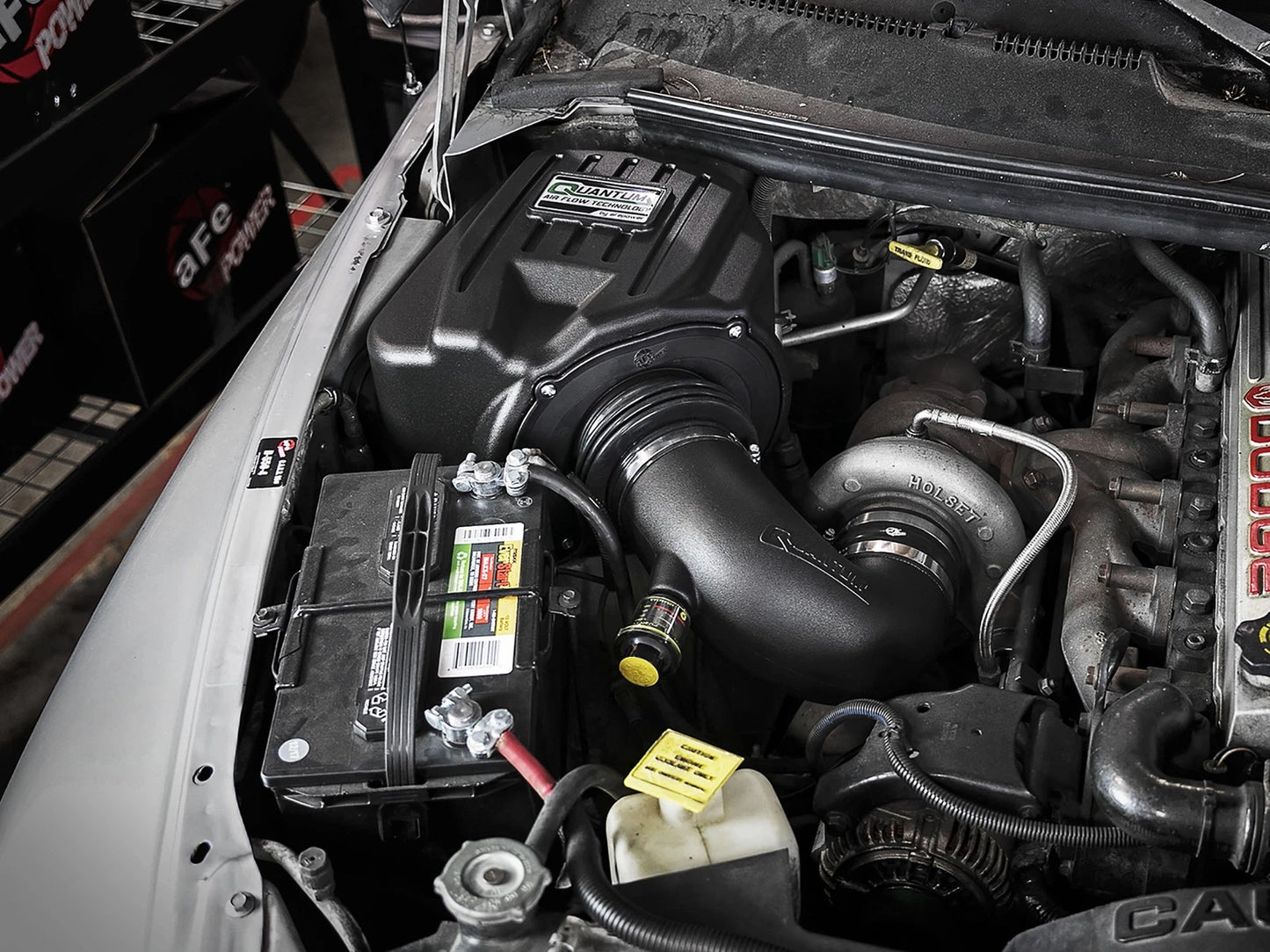 aFe Quantum Pro DRY S Cold Air Intake | Dodge Cummins L6 5.9L (94-02) (53-10001D)