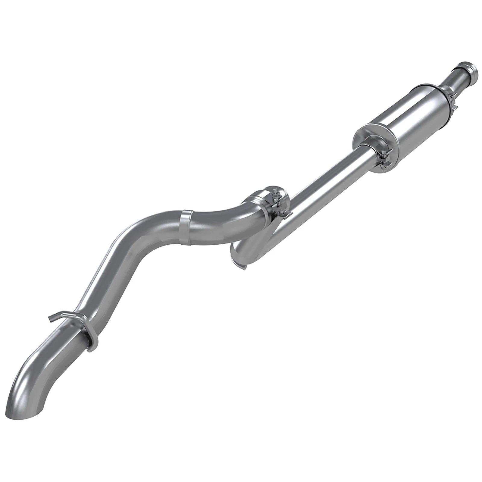 MBRP 2.5in Single Rear Exit High Clearance Cat-Back | Jeep Wrangler JL (18-20) (S5533304)