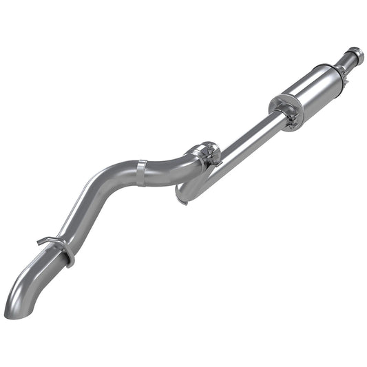 MBRP 2.5in Single Rear Exit High Clearance Cat-Back | Jeep Wrangler JL (18-20) (S5533304)
