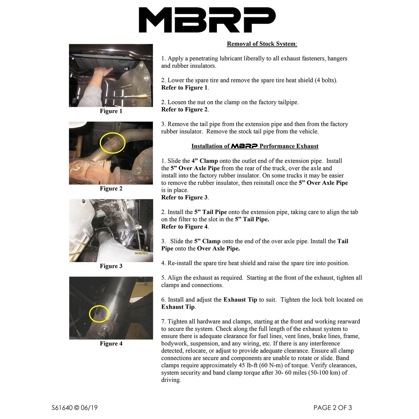 MBRP 13-14 Dodge Ram 2500/3500 6.7L Alum Filter Back Exhaust | Dodge 10-26 (S61640AL)