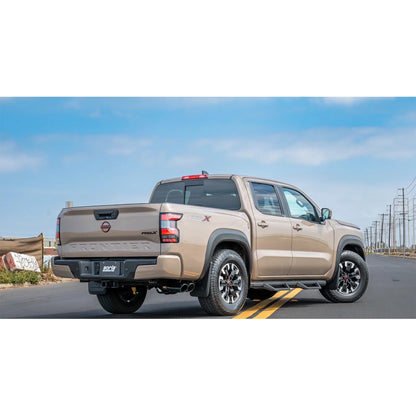 Borla 2.25" S-Type Catback Exhaust | Nissan Frontier 3.8L V6 22-24 Black Chrome Tips (140984BC)