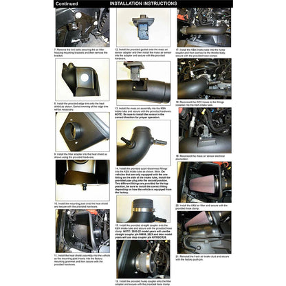 K&N 63 Series AirCharger Performance Intake | Ford F250 Super Duty (20) (63-2614)