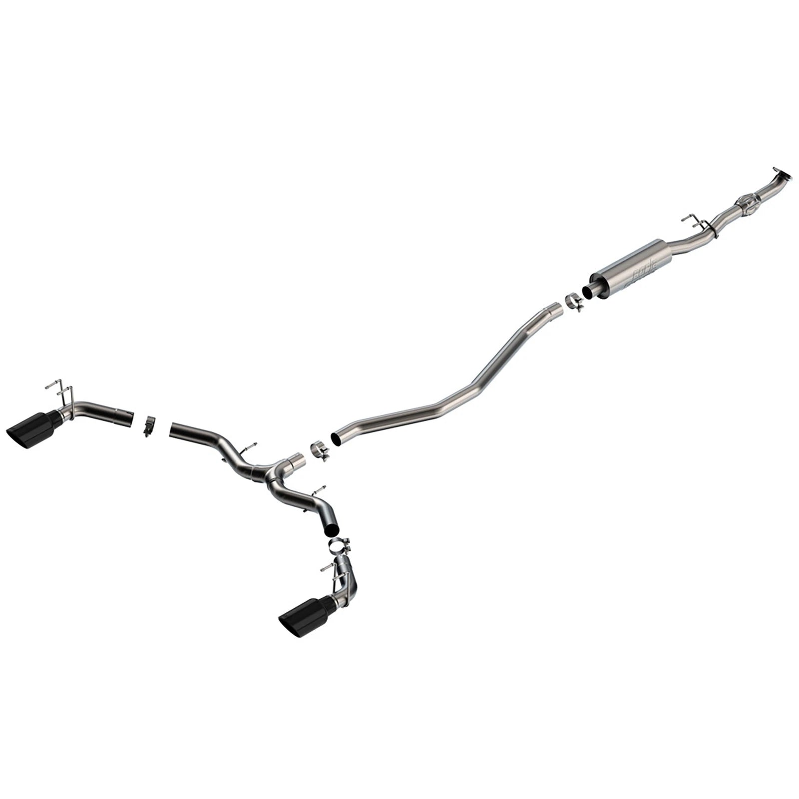 Borla S-Type Cat-Back Exhaust System | 2022+ Honda Civic Si (140922)