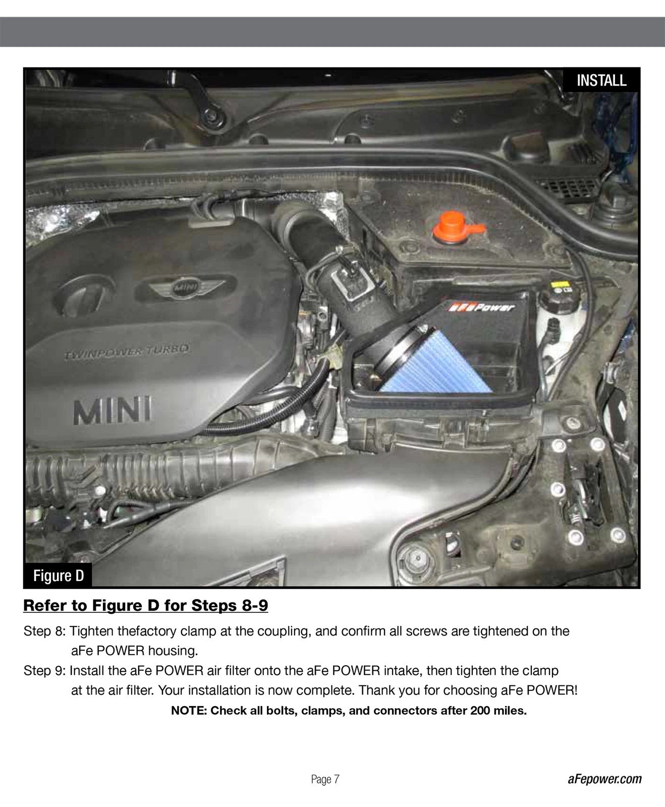 aFe Magnum Force Stage-2 Pro 5R Cold Air Intake | Mini Cooper S F55/F56 2015-17 (54-12862)