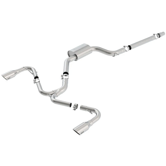 Borla 3" SS S-Type Catback Exhaust | Volkswagen GTI (18) (140751SB)