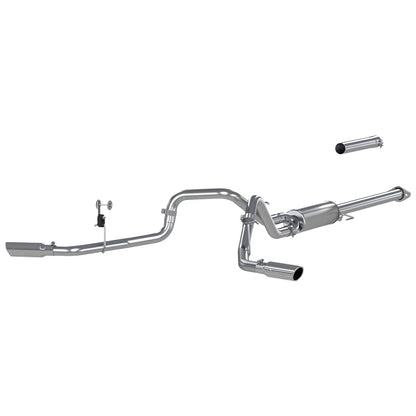 MBRP 2.5in Dual Side Split Alum Cat-Back | Ford F-150 15-20 (S5254AL) (S5254AL)