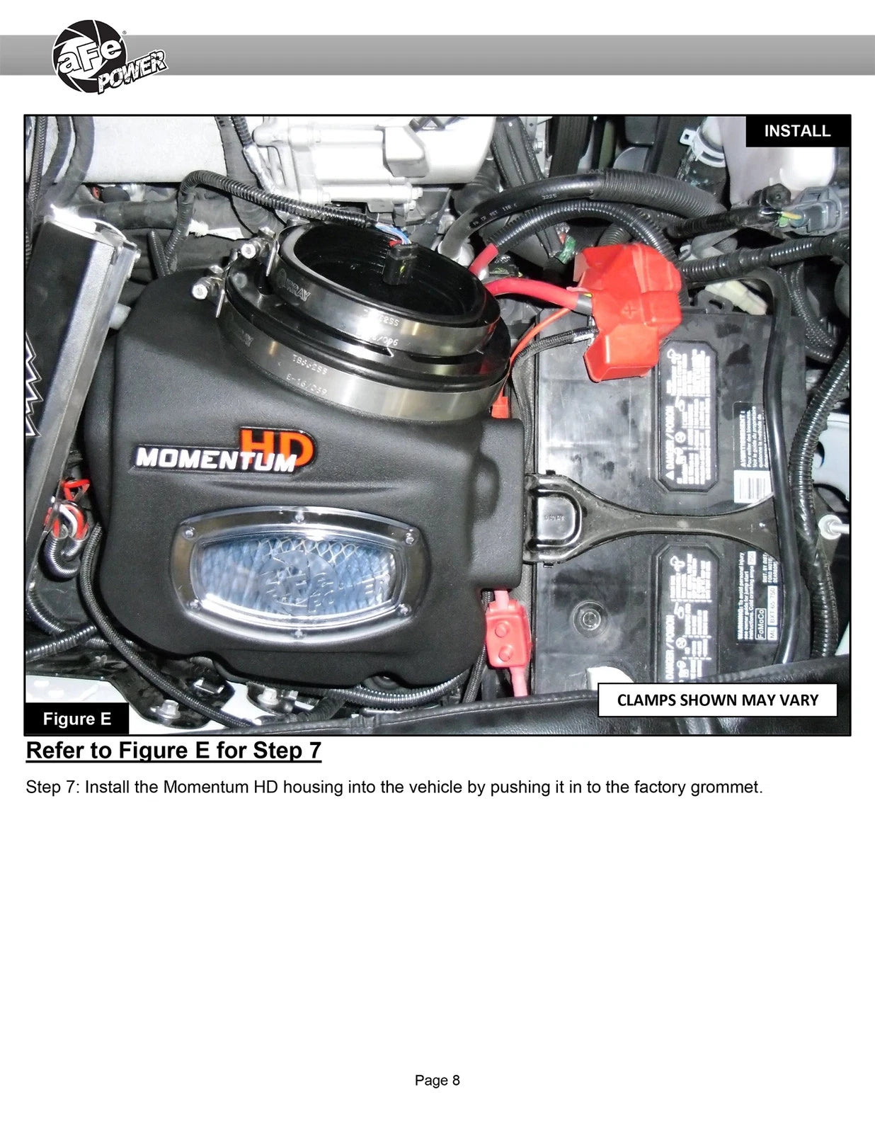 aFe Momentum HD PRO 10R Cold Air Intake | Ford Diesel Trucks V8-6.7L (17) (50-73006)