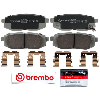 Brembo OEM Eq Rear Brake Pads | Toyota 86/Scion FR-S/Subaru BRZ (13-20) (P78018N)