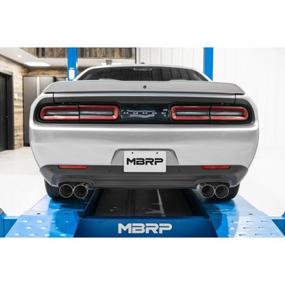 MBRP 3in Cat-Back D&R Exhaust w/ Quad Tips | Dodge Challenger 15-16 (S7115AL)