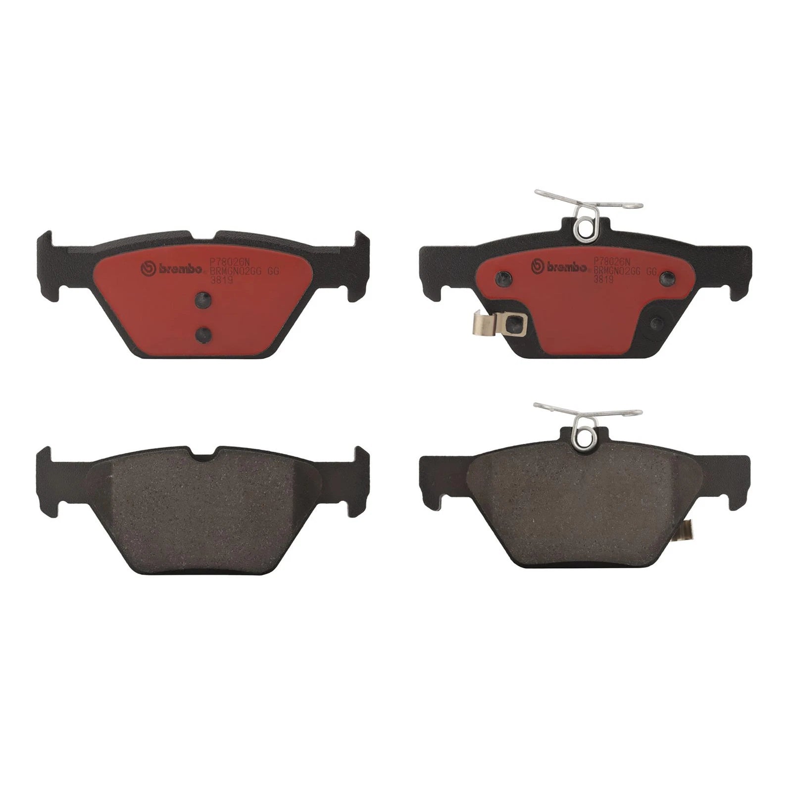 Brembo Premium OE Ceramic Rear Brake Pads | Subaru WRX (16-20) / Legacy/Outback/2019 Crosstrek (15-19) (P78026N)