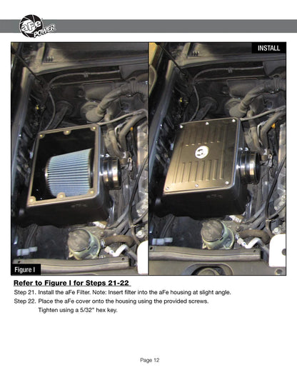 aFe MagnumFORCE Stage-2 Si Pro DRY S Intake | Lexus GX 470/Toyota 4Runner V8 4.7L (05-09) (51-82502)