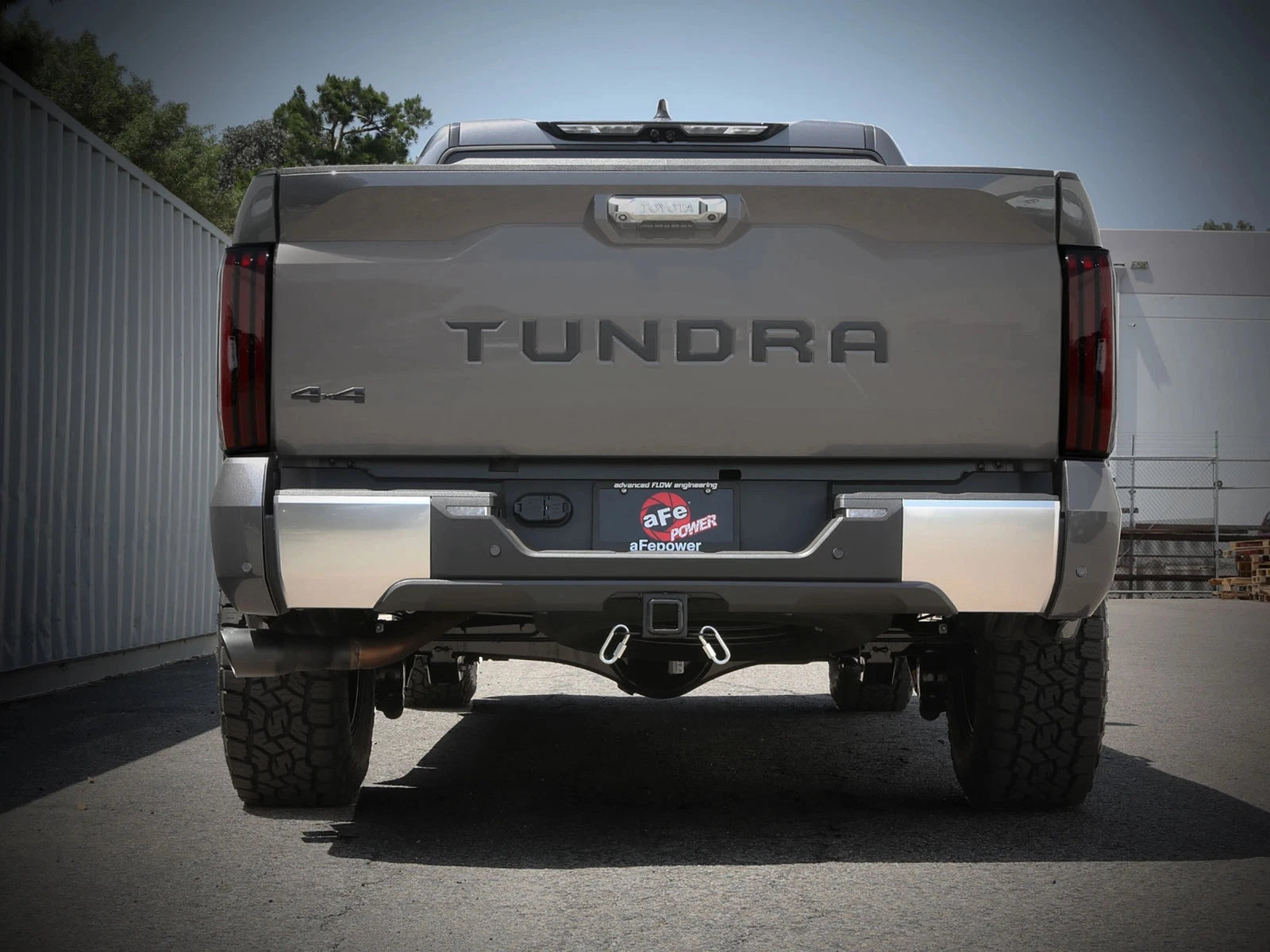 aFe Vulcan Series 2.5in to 3in SS Cat-Back Exhaust w/ Black Tip | Toyota Tundra (22) (49-36061-B)