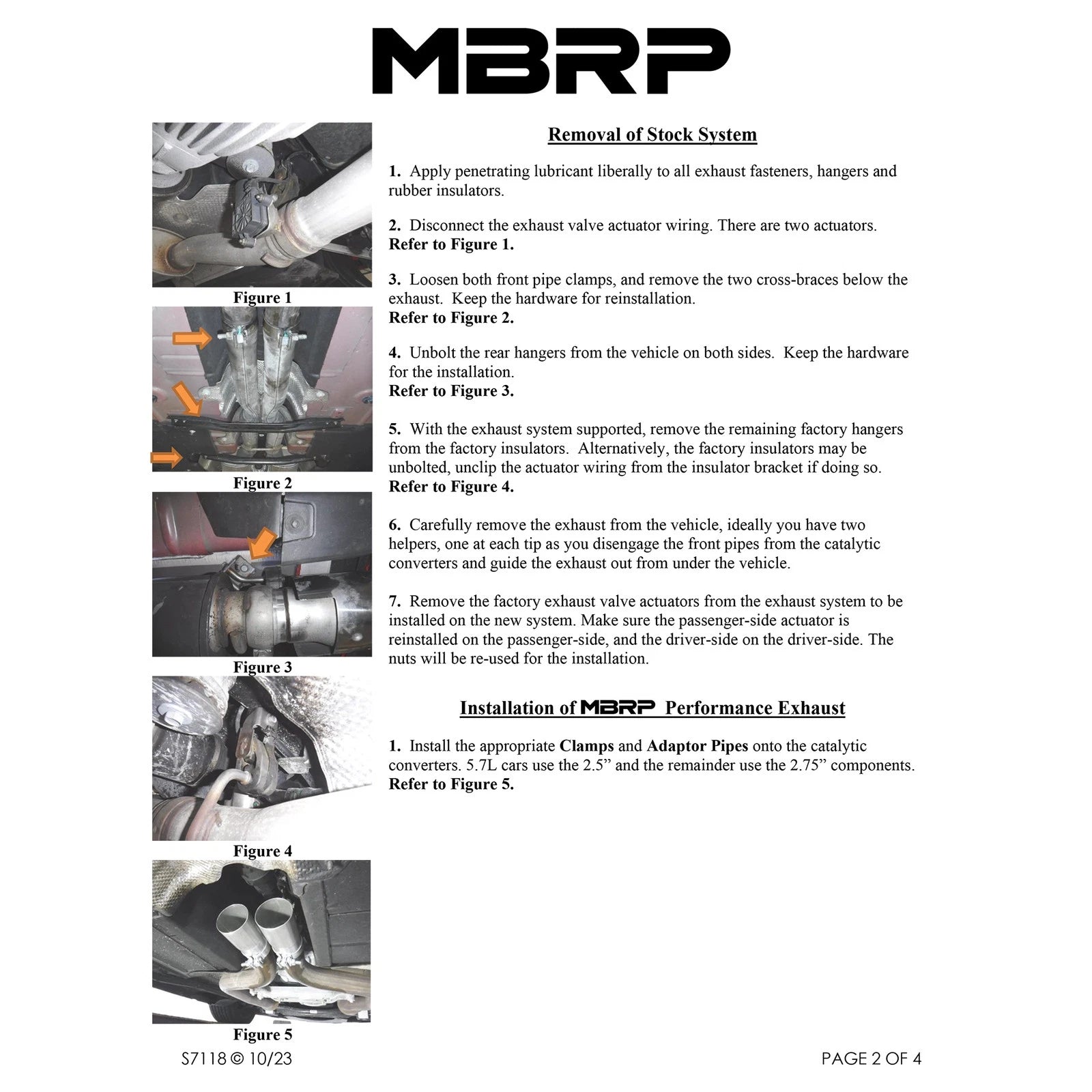 MBRP 3in Race Alum Steel Cat-Back Exhaust Dodge Charger 17-21 (S7118AL)