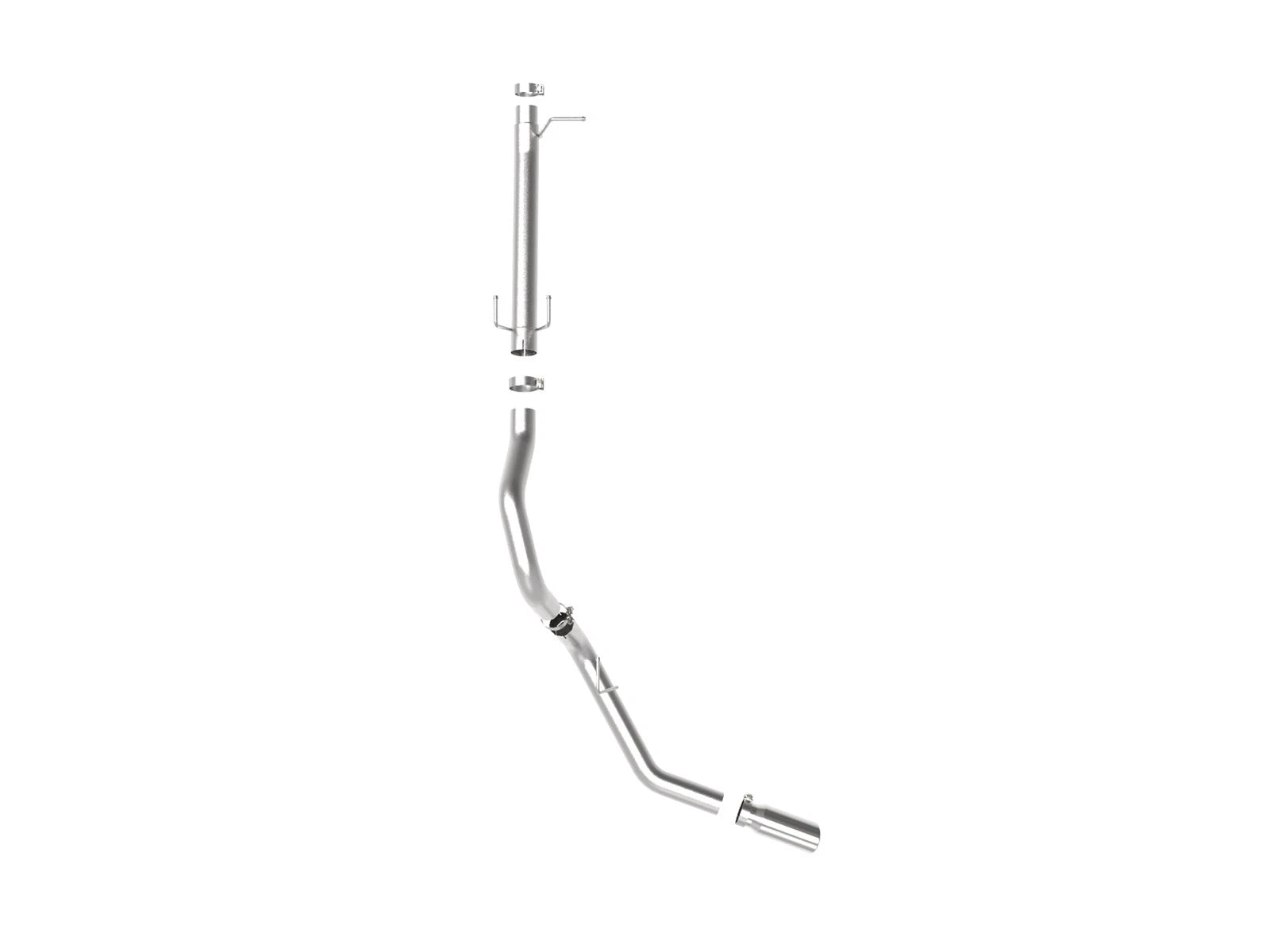 aFe 3-1/2in 409 SS Axle-Back Exhaust | Ford F-250/F-350 (17-20) (49-43116NM-P)