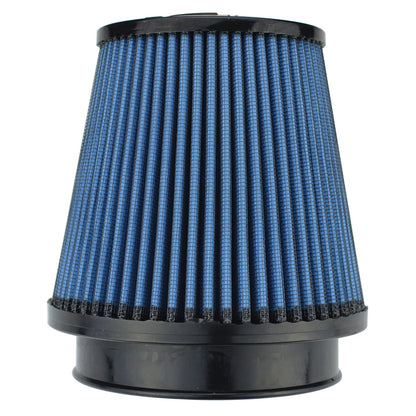Injen SuperNano-Web Dry Air Filter 4in ID x 5.5in Base x 5.4in Height x 4in Top (X-1128-BB)