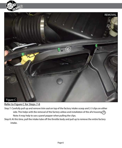 aFe Momentum GT Pro DRY S Cold Air Intake | Jeep GC WK2 V8 5.7L HEMI (11-17) (51-76205-1)