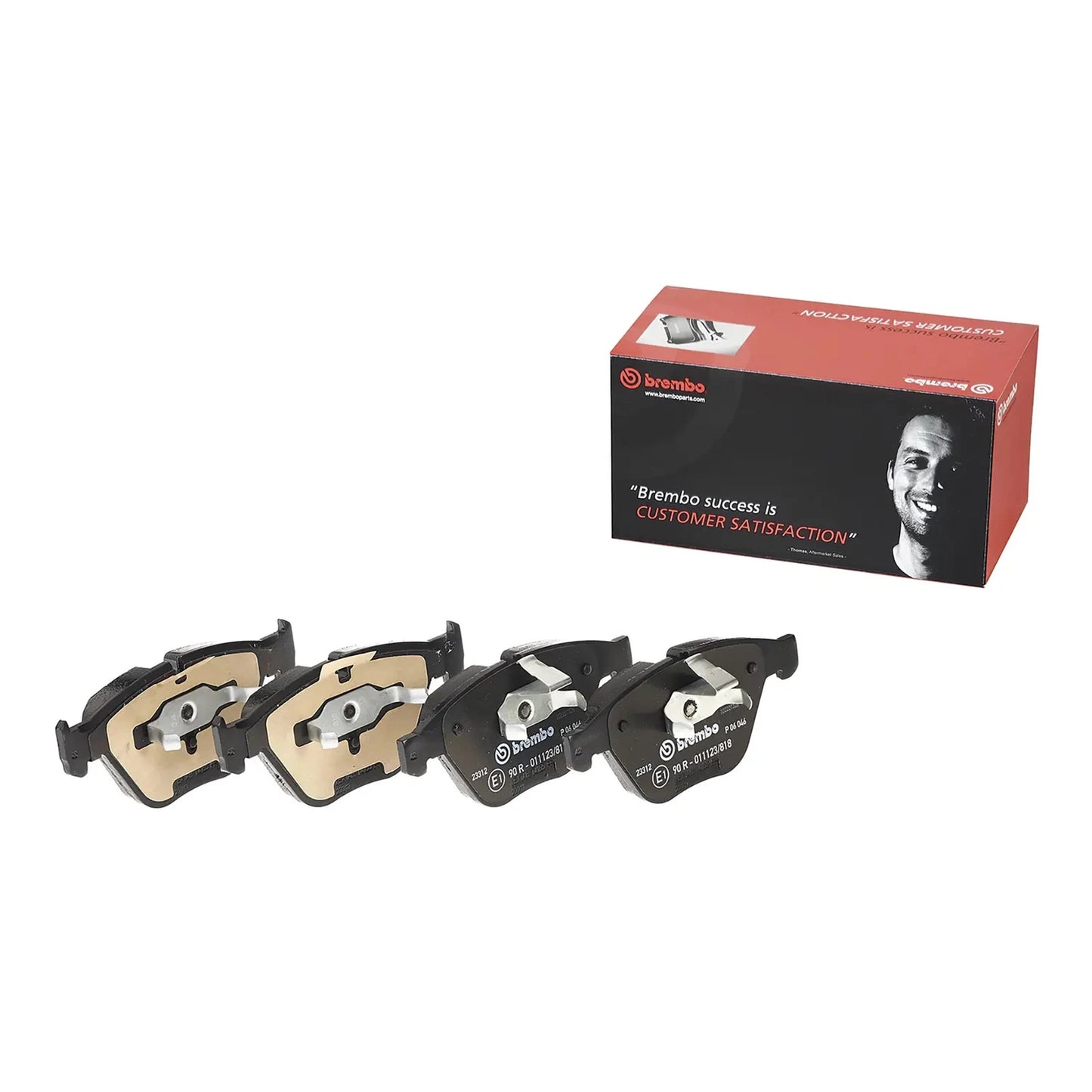 Brembo Low-Met OE Front Brake Pads | BMW 1 Series M / M3 (11-13) (P06046)